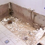 Алгоритм работ по демонтажу ванны