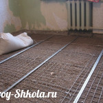 Армирующая сетка для стяжки пола