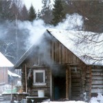 Баня по черному своими руками