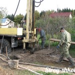 Пример бурения артезианской скважины
