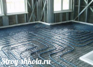Делаем водяной теплый пол в квартире