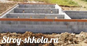 Фундамент почти готов