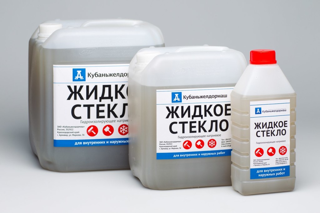 Гидроизоляция фундамента жидким стеклом