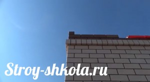 Кладка облицовочного кирпича на ребро