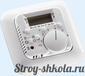 Подключение терморегулятора к теплому полу