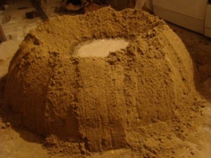 Приготовление смеси для стяжки пола
