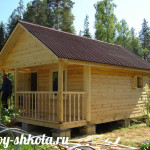 Фундамент для бани из блоков