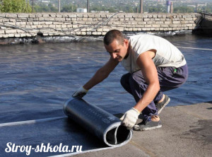 Укладка стеклоизола